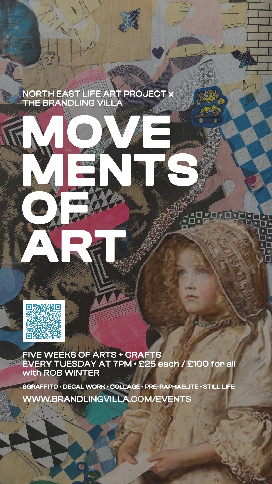 Movements in Art — five weeks of arts and crafts at Brandling Villa